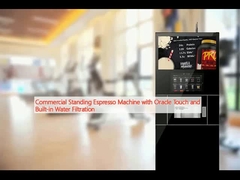 آلة إسبريسو قائمة تجارية مع Oracle Touch وترشيح المياه المدمج