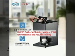 آلة الطباعة الذاتية للقهوة EB-PRO 12 كجم للطباعة المهنية والدقيقة