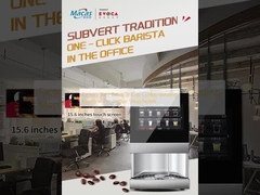 مصنع أفضل فول إلى كوب آلة بيع القهوة لمحلات القهوة / الفنادق