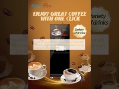 المواد الغذائية والأجزاء الأوروبية على آلة القهوة الماكاس ذاتية التشغيل بالكامل