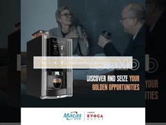 احصل على فنجان القهوة المثالي مع ماكينة بيع القهوة EVOACAS من الحبة إلى الكوب لسيناريو OCS