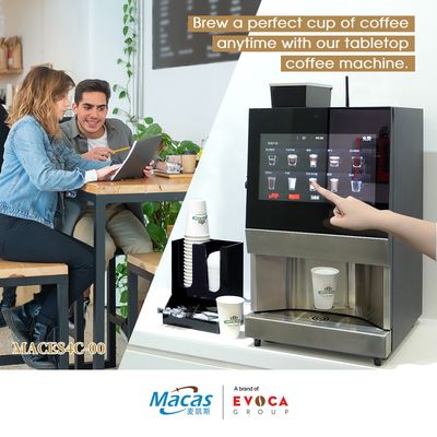 2.2 لتر تجارية صنع القهوة المعدات حبوب إلى كوب آلة بيع 2700W
