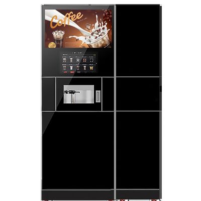 آلة بيع القهوة المستخدمة في العملة مع صانع الثلج 2400W Office QR Code