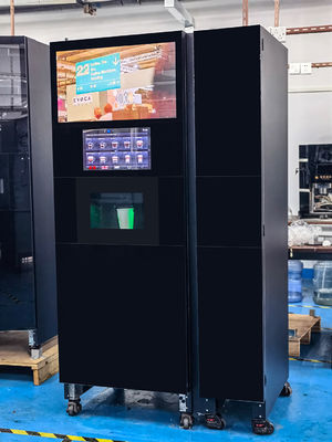 آلة بيع القهوة المستخدمة في العملة مع صانع الثلج 2400W Office QR Code