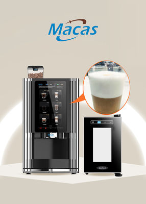 شراء Bean To Cup Coffee Vending Machine combining convenience and by producing fresh coffee drinks on demand for offices and public venues التصنيع عبر الإنترنت