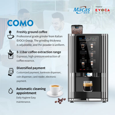 شراء Table Top Espresso Tea Vending Machine for OCS Scenario EVOACAS New Automatic Coffee Vending Machine التصنيع عبر الإنترنت