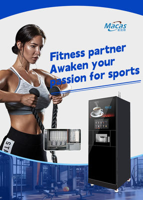 شراء Gym Fitness Club Protein Shake Cold Drink Vending Machine with IOT التصنيع عبر الإنترنت