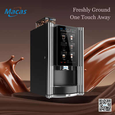 شراء Bean To Cup Coffee Vending Machine Featuring Robust Build and Advanced Coffee Extraction Technology for Consistent Taste التصنيع عبر الإنترنت