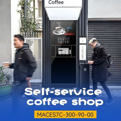سعر جيد ماكاس آلة بيع القهوة آلة بيع القهوة الآلية 220VAC دعم IOT الانترنت