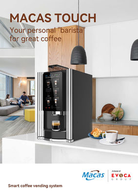 سعر جيد 220V 2000W Automatic Coffee Vending Machine with 15.6inch Touch Screen الانترنت