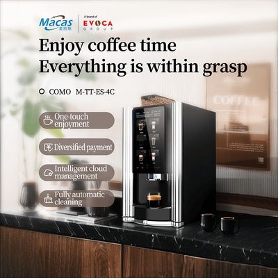 سعر جيد Commercial Bean To Cup Coffee Vendo Machine with 15.6inch Touch Screen Hot drinks الانترنت