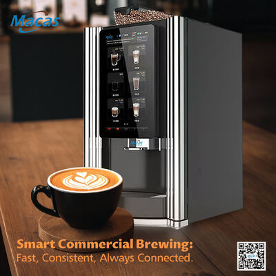 سعر جيد Automatic Coffee Vending Machine with 15.6inch Touch Screen suit in HORECA الانترنت